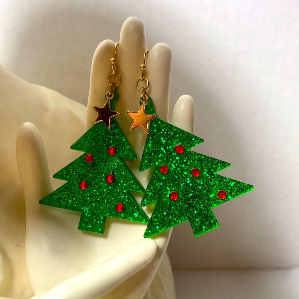 Christmas Tree Earrings